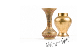 Brass vase
