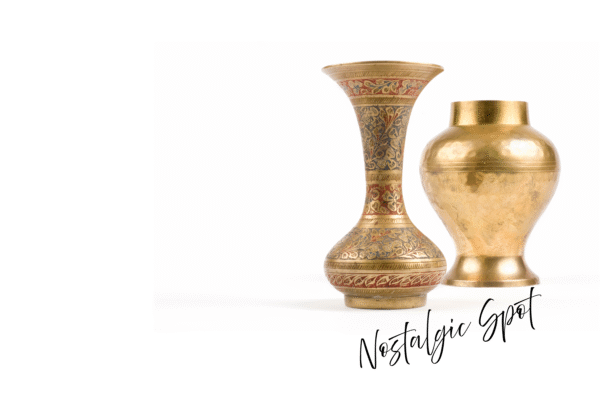 Brass vase