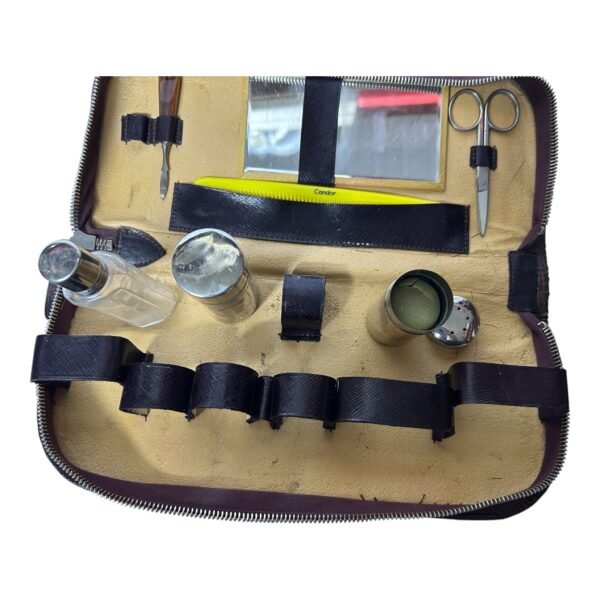 Vintage Old Original Men's Grooming Cosmetic Kit in Large Case